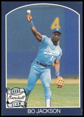 1989 Grand Slam Dice Game Light Blue (unlicensed) NNO5 Bo Jackson